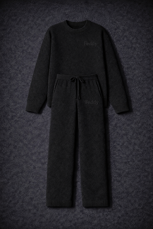 Feddy Core Knit Set – Black Edition